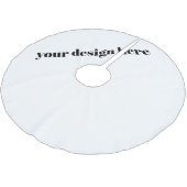 Benutzerdefiniert Polyester Weihnachtsbaumdecke (Schrägansicht)