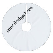 Benutzerdefiniert Polyester Weihnachtsbaumdecke (Vorderseite)