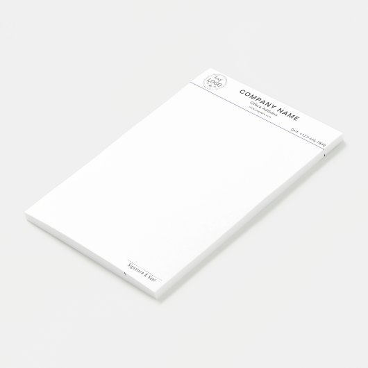 Benutzerdefiniert Post-it Klebezettel (angewinkelt)