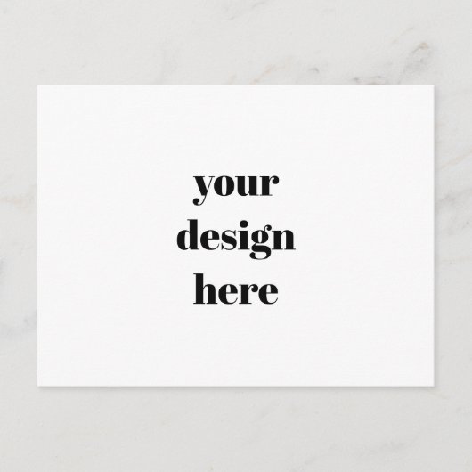 Benutzerdefiniert Postkarte (Vorderseite)