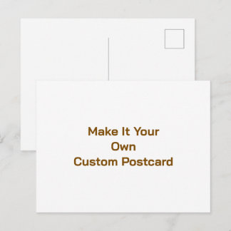 Benutzerdefiniert Postkarte