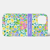 Benutzerdefiniert rosa, blau, gelb Primroses iPhon Case-Mate iPhone Hülle (Rückseite (Horizontal))