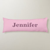 Benutzerdefiniert rosa Blossom Comfort Color Seitenschläferkissen (Vorderseite)