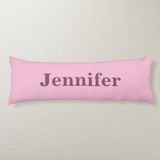 Benutzerdefiniert rosa Blossom Comfort Color Seitenschläferkissen (Vorderseite)