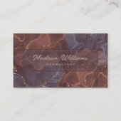 Benutzerdefiniert rosa Lila Gold Glitzer Beruflich Visitenkarte (Vorderseite)