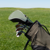 Benutzerdefiniert Salbeigrün Solid Golf Headcover (In SItu)