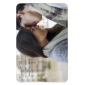 Benutzerdefiniert Save the Date - Personalisiertes Magnet (Vertikal)