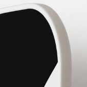 Benutzerdefiniert Schwarz und Weiß Pickleball Schläger (Linke Seite)