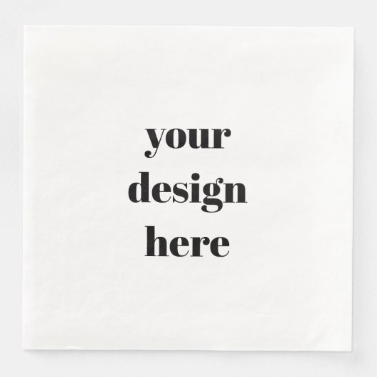 Benutzerdefiniert Serviette (Vorderseite)