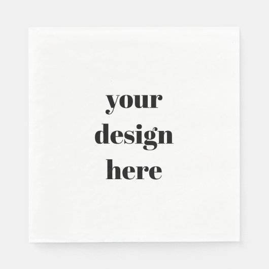 Benutzerdefiniert Serviette (Vorderseite)