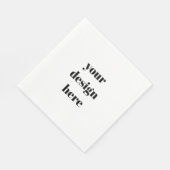 Benutzerdefiniert Serviette (Ecke)