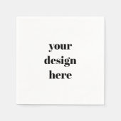 Benutzerdefiniert Serviette (Vorderseite)