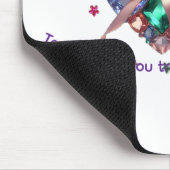 Benutzerdefiniert Sie ist ein Juwel Herz Edelstein Mousepad (Ecke)