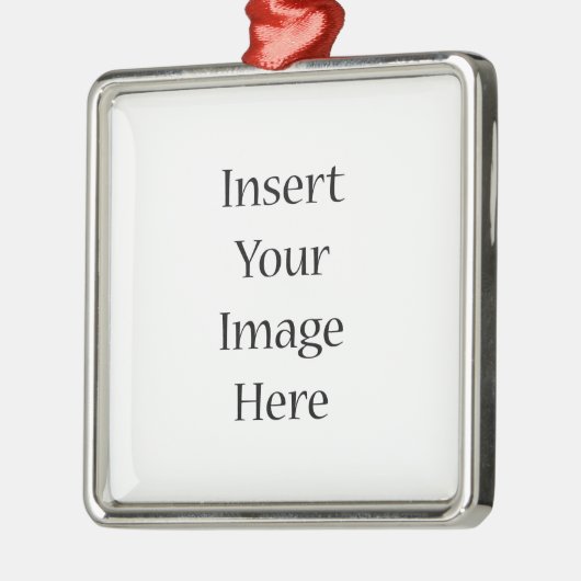 Benutzerdefiniert Silbernes Ornament (Links)