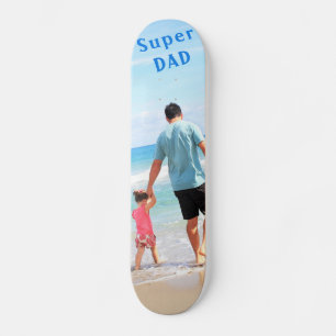 Benutzerdefiniert Skateboard für Ihr Vater-Foto mi