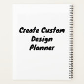 Benutzerdefiniert Soft Cover erstellen, Black Spir Planer (Rückseite)