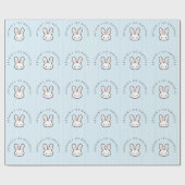 Benutzerdefiniert Some Bunny wird Eins 1. Geburtst Geschenkpapier (Flach)