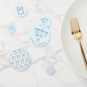 Benutzerdefiniert Some Bunny wird Eins 1. Geburtst Konfetti