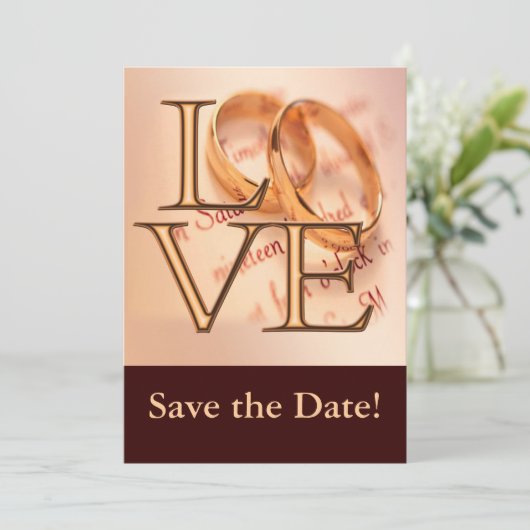 Benutzerdefiniert Speichern von Datumskarten, Onli Save The Date (Stehend Vorderseite)