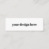 Benutzerdefiniert Telefonnummerkarte (Vorderseite)