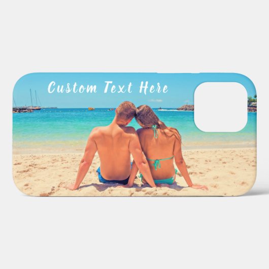 Benutzerdefiniert Text Name iPhone Case Geschenk f (Rückseite (Horizontal))