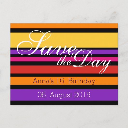 Benutzerdefiniert Text, Zeichen, Bild und Hintergr Postkarte (Vorderseite)