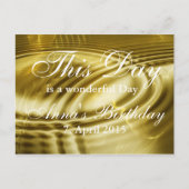 Benutzerdefiniert Text, Zeichen, Bild und Hintergr Postkarte (Vorderseite)