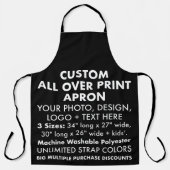 Benutzerdefiniert über Print, große Schürze (Schwa (Vorderseite)