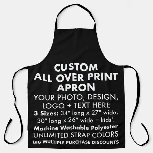 Benutzerdefiniert über Print, große Schürze (Schwa (Vorderseite)