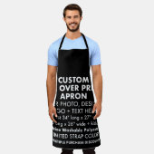 Benutzerdefiniert über Print, große Schürze (Schwa (Getragen)