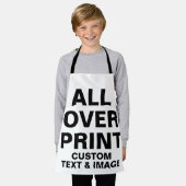 Benutzerdefiniert über Print, kleine Schürze (Getragen)