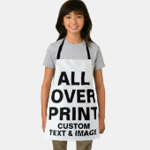 Benutzerdefiniert über Print, kleine Schürze (Insitu)