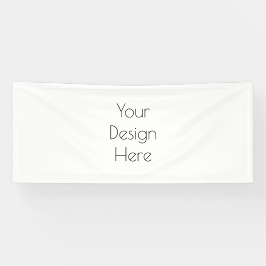 Benutzerdefiniert und Personalisiert Banner (Horizontal)