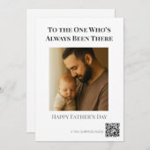 Benutzerdefiniert - Vatertagskarte Einladung (Vorne/Hinten)