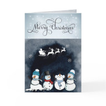 Benutzerdefiniert Vermisste Weihnachtskarte