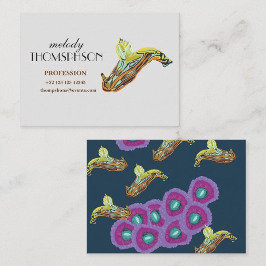 Benutzerdefiniert Visitenkarte (Vorne/Hinten)