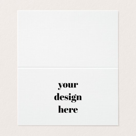 Benutzerdefiniert Visitenkarten (Außenseite Aufgefaltet)