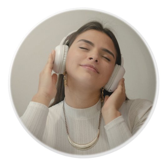 Benutzerdefiniert Vollbild Modern  Keramikknauf (Vorderseite)