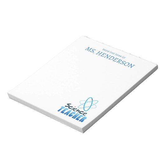 Benutzerdefiniert vom Schreibtisch des Lehrers Notizblock (Rotiert)