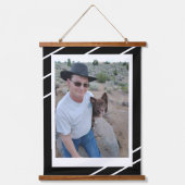 Benutzerdefiniert Wandteppich Mit Holzrahmen (Vorderseite)