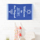 Benutzerdefiniert Willkommen bei Bar Mitzvah Banner (Insitu)
