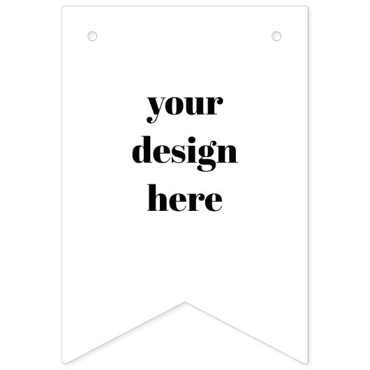 Benutzerdefiniert Wimpelkette (Dritte Fahne)