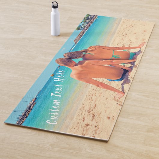 Benutzerdefiniert Yoga Mat Geschenk für Ihr Foto m Yogamatte (Beispiel)