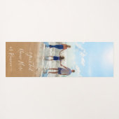 Benutzerdefiniert Yogmatte für Ihr Foto mit Text Yogamatte (Rückseite (Horizontal))