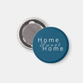 Benutzerdefiniert "Zuhause Sweet Zuhause" Ocean Bl Magnet (Vorderseite/Rückseite)