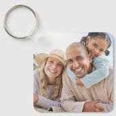 Benutzerdefiniert Zwei-Foto-Doppelseitig Schlüsselanhänger (Vorderseite)