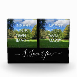 Benutzerdefiniert Zwei Foto I Liebe Skript