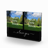 Benutzerdefiniert Zwei Foto I Liebe Skript (Rechts)