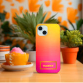 Benutzerdefiniert zwischen rosa und gelb samsung galaxy hülle