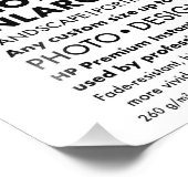 Benutzerdefinierte 10"x8" Landscape Foto Erweiteru (Ecke)